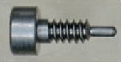 Tungsten screw, for technical display purpose