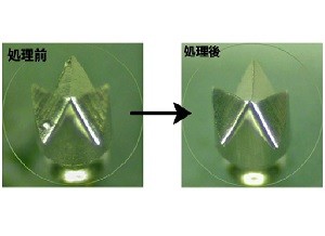 Deburring by chemical polishing